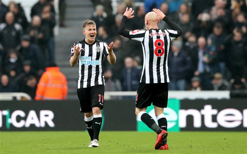 Image for Newcastle will reap benefits of Shelvey patience