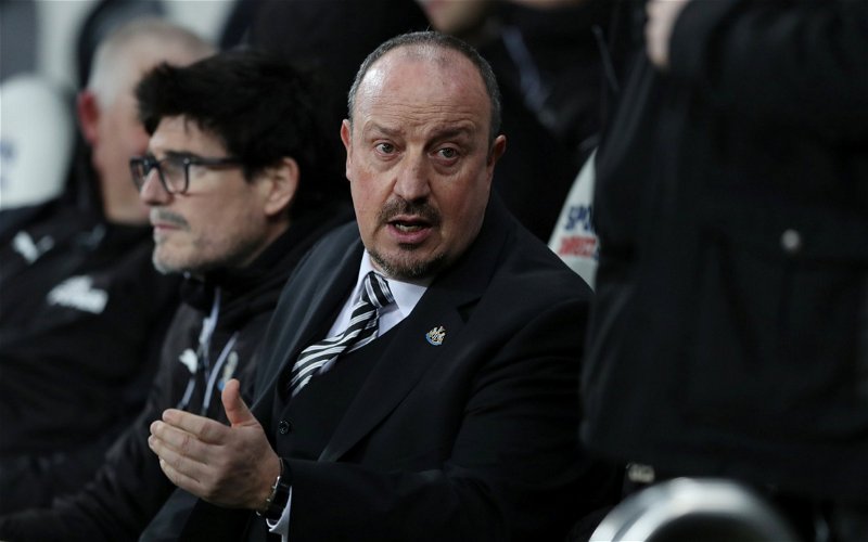 Image for Newcastle boss Benitez: ‘Don’t be concerned’