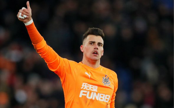 Image for Darlow suffers elbow injury