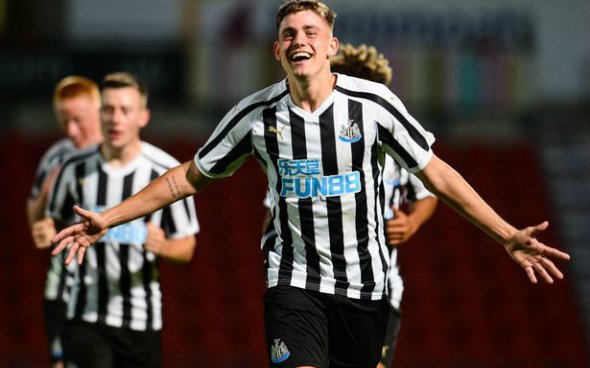 Image for Newcastle fans go wild for Sorensen after hat trick