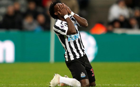 Image for Newcastle fans rave over Atsu v Manchester United