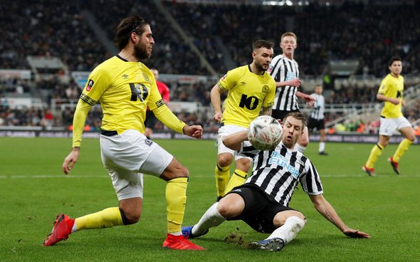 Image for Newcastle fans praise Lejeune for performance v Blackburn
