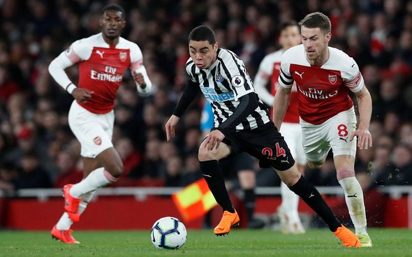Image for View: Newcastle fans will surely be delighted at Almiron comments