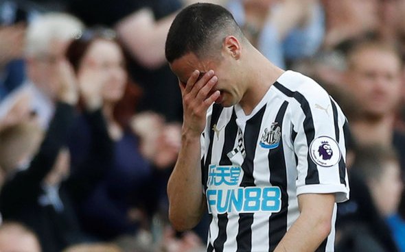 Image for Newcastle fans don’t want Almiron axe