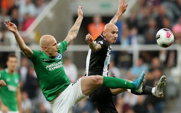 Image for Cascarino questions Shelvey after Brighton display