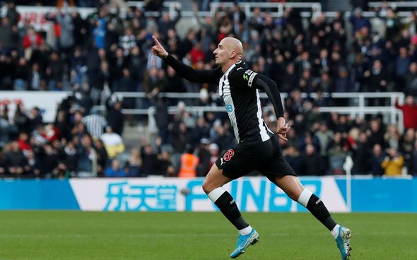 Image for Shelvey opens up on frequent shockwave therapy