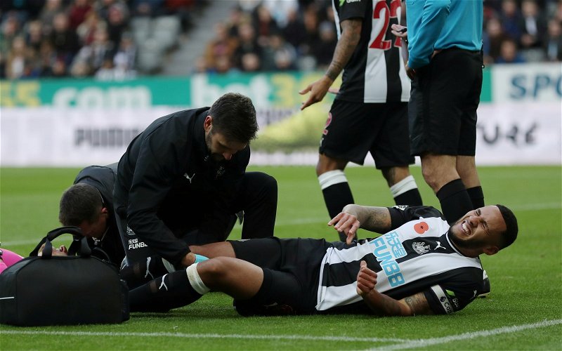 Image for Newcastle United injury news: Jamaal Lascelles in line to return against Rochdale