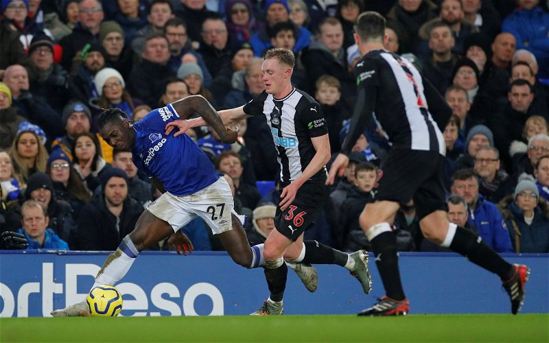 Image for Sean Longstaff: Newcastle United fans tear into midfielder after Everton shocker