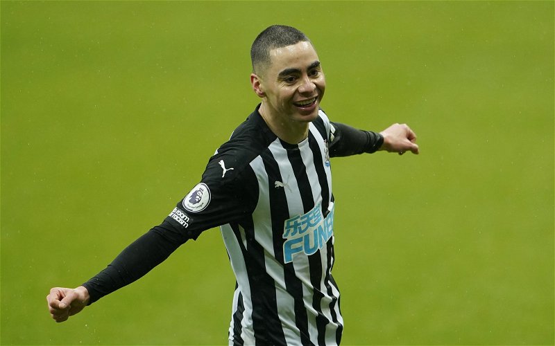 Image for Transfer news: Miguel Almiron expected to stay at Newcastle United