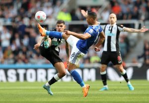 youri-tielemans-playing-for-leicester-city-against-newcastle-united-in-the-premier-league-2022