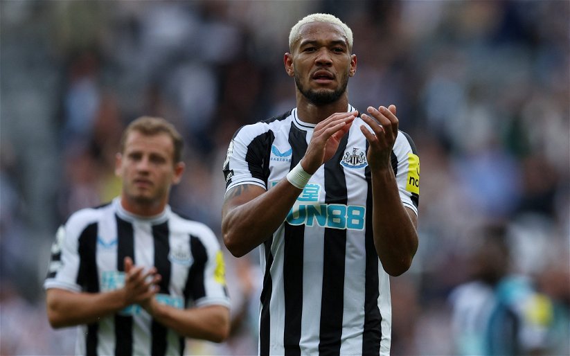 Image for Joelinton reflects on relationship with Newcastle fans after ‘very difficult’ start