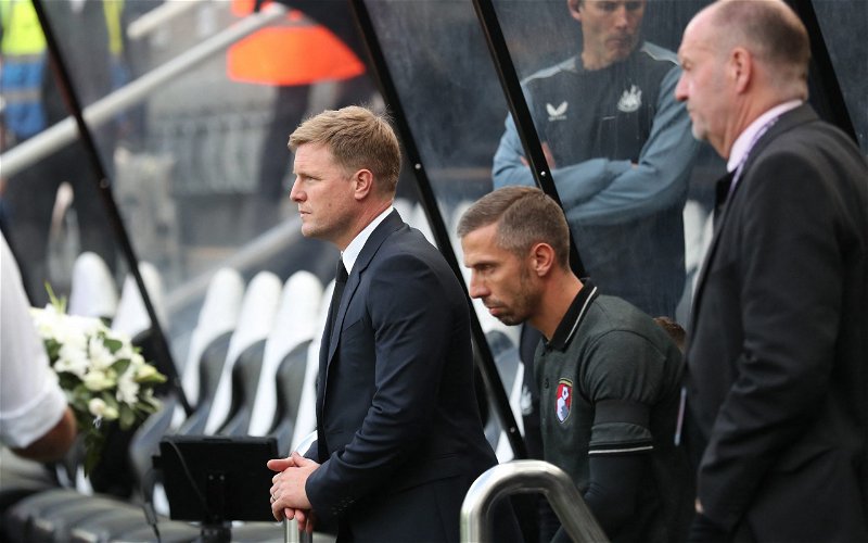Image for England told to persuade Eddie Howe to leave Newcastle if Gareth Southgate resigns