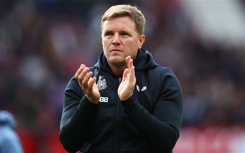 Image for Eddie Howe ‘glad’ to hear full-time whistle as Newcastle draw with Man United
