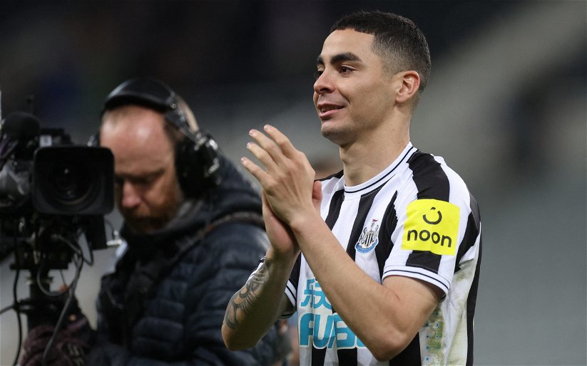 Image for Miguel Almiron makes Newcastle vow after brilliant Everton goal