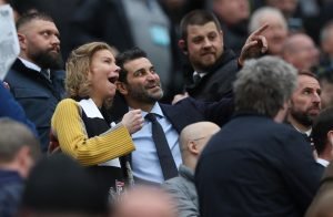 amanda staveley and Mehrdad Ghodoussi newcastle premier league 2022