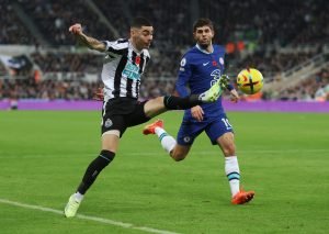 christian pulisic playing for chelsea fc against newcastle premier league 2022
