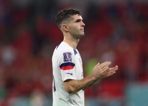 christian pulisic playing for the usa world cup 2022