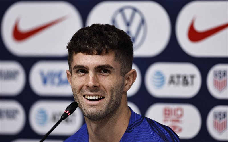 Image for Newcastle view Christian Pulisic as statement January signing