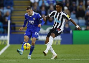 joe willock newcastle vs leicester premier league 2022