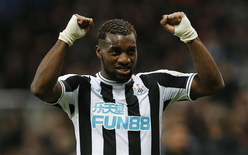 Image for Allan Saint-Maximin not up for sale at Newcastle in January