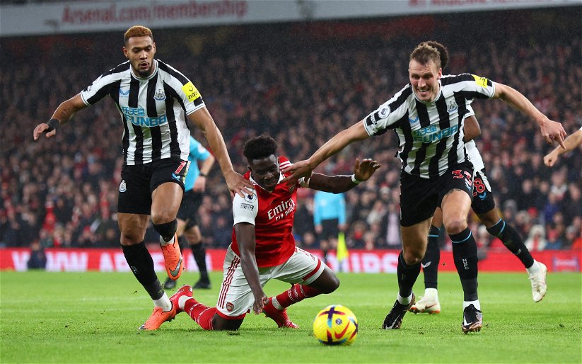 Image for Dan Burn defends Newcastle approach after battling Arsenal draw