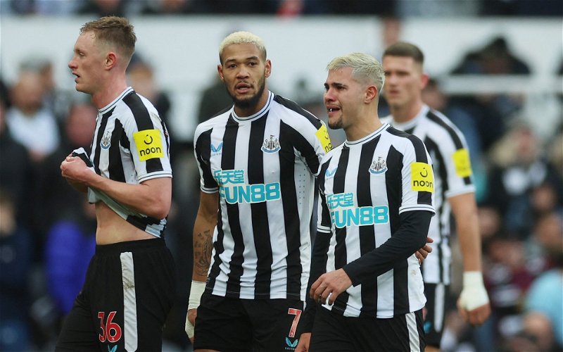 Image for Bruno Guimaraes injury latest amid Newcastle fear