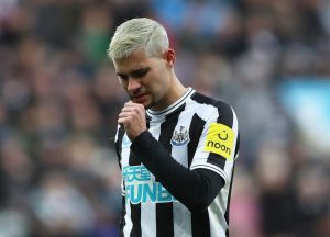 bruno guimaraes newcastle injury fulham premier league 2023