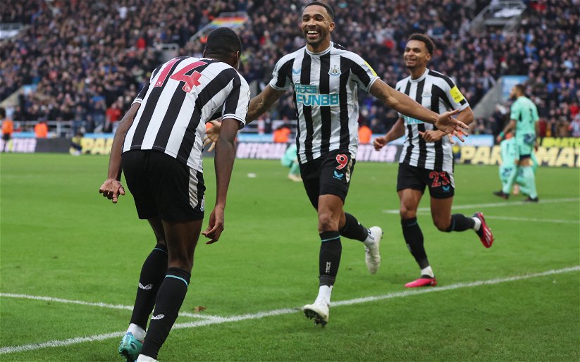 Image for Alexander Isak ‘could not miss’ after playing alongside Callum Wilson in dramatic Newcastle win