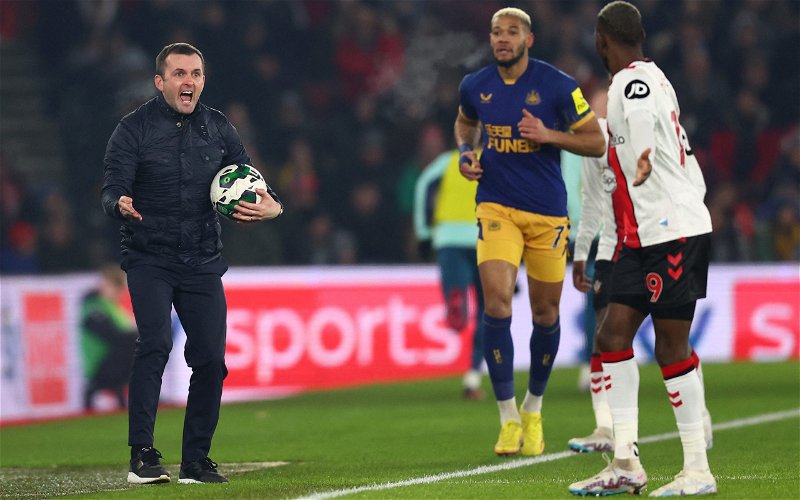 Image for Nathan Jones fires Southampton warning to Newcastle ahead of Carabao Cup clash