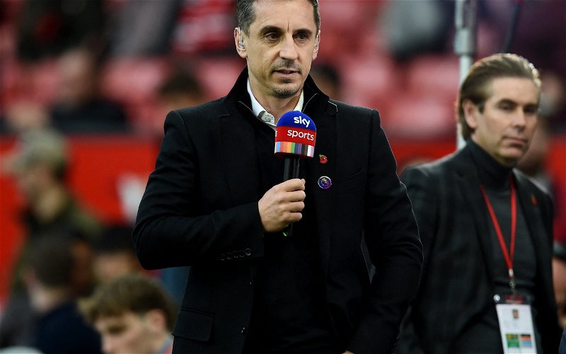 Image for Gary Neville says Manchester United already hold advantage in Carabao Cup final
