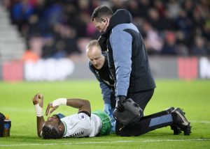 allan saint maximin injury bournemouth newcastle premier league 2023