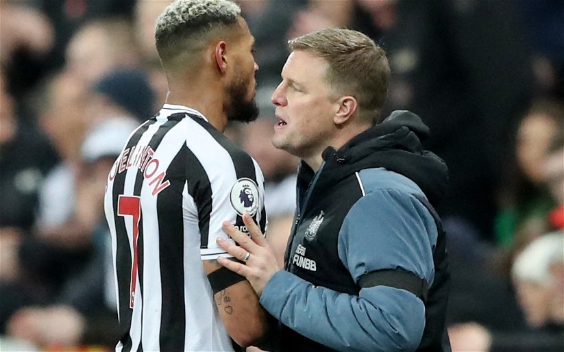 Image for Eddie Howe confirms double Newcastle injury boost ahead of Carabao Cup final